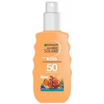 Garnier Ambre Solaire Nemo, detský ochranný sprej SPF 50+, 150 ml, SPF 50+