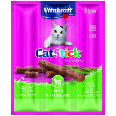 Vitakraft Cat Stick mini kura mačacia tráva 18 g od 0,99 € - Heureka.sk