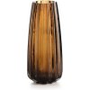 Vysoká váza Ster 12,5x29 cm jantárová