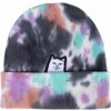 RIPNDIP čiapka Lord Nermal Beanie - Grey, green and Orange tie dye