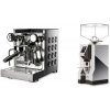 Rocket Espresso Appartamento TCA, black + Eureka Mignon Specialita, CR chrome