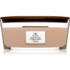 Woodwick Vanilla & Sea Salt vonná sviečka s dreveným knotom (hearthwick) 453.6 g