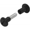 Spojovacia skrutka M6x30-40mm, čierna, 4 ks