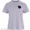 Fjällräven Fox Boxy Logo dámske tričko, lavender mist M