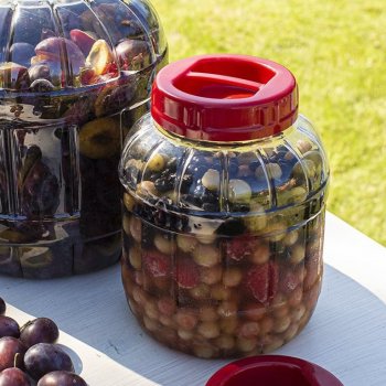 Brown pohár na zaváranie a kvasenie uhorkov 5000ml