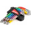 Imbusové TORX kľúče z S2 ocele 9ks AMiO-04300