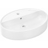 Hansgrohe Xuniva D umývadlo 60x45 cm oválny pultové umývadlo biela 60170450