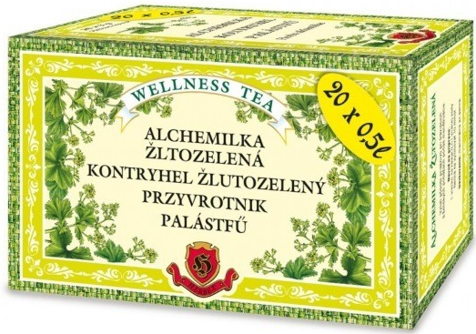 Herbex Alchemilka žltozelená porciovaný čaj 20 x 3 g