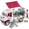 Schleich 42370 Mobilní veterinářská klinika s klisnou a ošetřovatelem