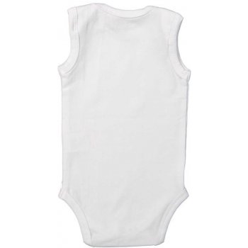 Dirkje Body bez rukávov Basics White