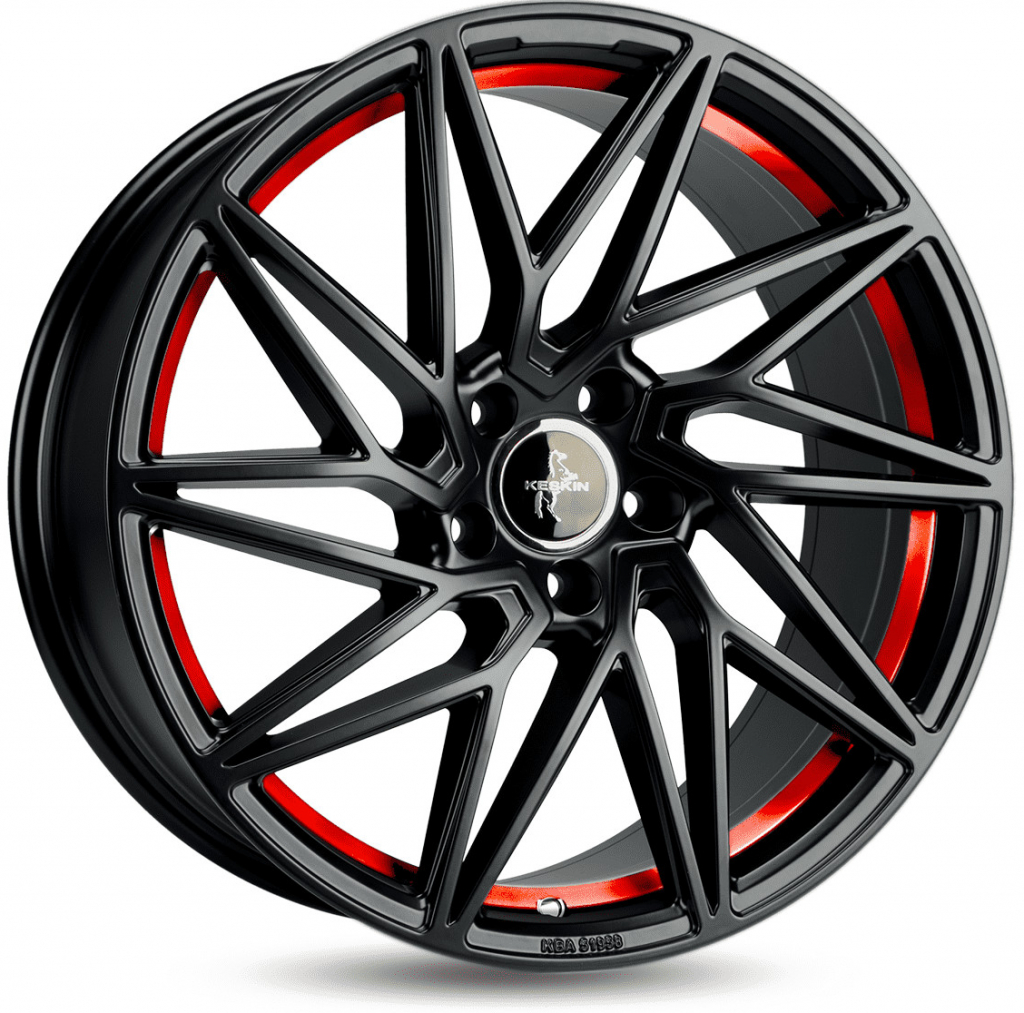 Keskin KT20 8,5x19 5x114,3 ET40 black red inside