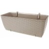 Prosperplast RATOLLA PW 38.6x15.4x14cm tmavě béžový