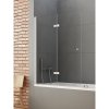 New Trendy P-0030 NEW SOLEO vaňová zástena 120 cm, ľavá chróm