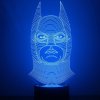 Beling 3D lampa, Batman 2, 7 farebná S348