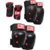 CORE chrániče - Skate Pads 3-pack (ČERNÁ) veľkosť: XS