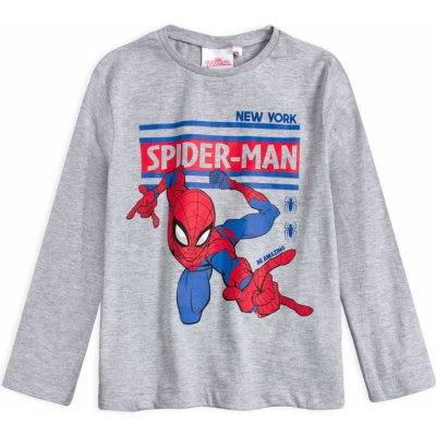 Chlapčenské tričko MARVEL SPIDERMAN BE AMAZING šedé Veľkosť: 98