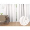 Biante Dekoračný záves Rongo RG-032 Krémový biely 140x170 cm