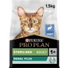 PRO PLAN Adult Sterilised Renal Plus granuly pre mačky králik 1,5 kg