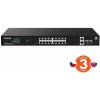 Tenda TEG2220P-16-250W Gigabit Websmart L2 Cloud PoE+ Switch 230W, 16x1Gb/s PoE+, 2xRJ45, 2xSFP, Rack 75012021