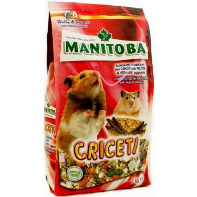 Manitoba Criceti Kvalitné krmivo s ovocím pre škrečky a hlodavce 1 kg