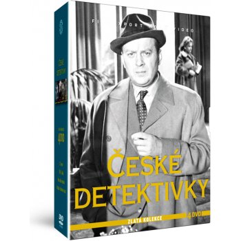 Kolekce české detektivky: 105% alibi + Kde alibi nestačí + Třináctý revír + Vražda v Ostrovní ulici, 4 DVD