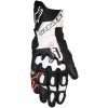 rukavice GP PLUS R V3, ALPINESTARS (čierna/biela/červená fluo) 2025 Veľkosť: 2XL