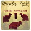 MitroCZECH Meeplíci do Divukraje - velcí tvorové ze Skalověží Meeple Divukraj: Ohnivý zobak / Firebeak (1ks) (Meeples for Everdell Spirecrest – Big Critters)