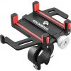 Držiak telefónu na bicykel Rockbros 699-BR (čierny a červený)
