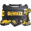 DeWALT DCF887P2 - AKU bezuhlíkový rázový uťahovač 18V, 1/4