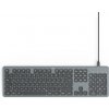 Hama CK-400, podsvietená káblová klávesnica USB-A/C, SK+CZ, čierna 173058