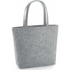 BagBase Nákupná taška BG721 Grey Melange 49 x 39 x 13,5 cm