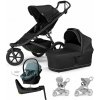 THULE Kočík 4v1 Urban Glide 3 Mid Blue s autosedačkou Maple Black, základňou a príslušenstvom 2025 2025
