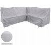 Obal na záhradný nábytok, súprava 230 x 65 x 82 cm, sivý