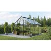 Skleník Vitavia Meridian 1 9900 sklenený 3 mm 257x383 cm zelený