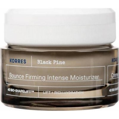 Korres Korres Black Pine 4d Bounce Firmft Intense zvlhčovač zpevňující den krému pro suchou pokožku