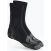Trekové ponožky X-Sock Hike Expert Silver Crew black/charcoal