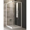 RAVAK BLRV2-80 štvordielný sprchovací kút so vstupom z rohu, 78 - 80 x 78 - 80 x 190 cm, bright alu / grape, 1LV40C00ZG