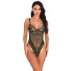 Biele sexi body Michel 3279 čierne XL