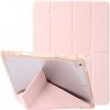 AppleKing puzdro s transparentnou zadnou stranou a origami stojančekom pre iPad 10,2