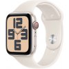 Apple Watch SE GPS + Cellular 44mm Starlight Aluminium Case with Starlight Sport Band - M/L MXGU3QC/A