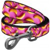 WAUDOG vodítko nylon Banány (L-XXL/122cm/2,5cm)