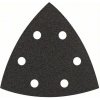 BOSCH Brúsny list F355, 93 x 93 mm K80 pre multifukčné náradie, (5ks) 2.608.605.192