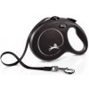 Vodítko FLEXI Classic NEW L opasok 8m/50kg čierna