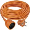 EMOS Predlžovací kábel 20 m / 1 zásuvka / oranžový / PVC / 250 V / 1,5 mm2 P01120