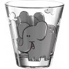LEONARDO 017901 Detský hrnček Bambini Elephant sklo tvar vhodný pre deti číry/farebný 215 ml