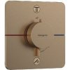 Hansgrohe - Termostatická batéria pod omietku, na 2 spotrebiče, kefovaný bronz 15583140ROZ1