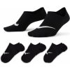 Dámske nízke funkčné ponožky Nike EVERYDAY PLUS LIGHTWEIGHT W (3 PAIRS) čierne SX5277-011 - XL