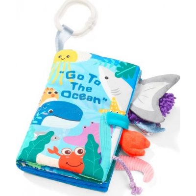 Baby Ono detská senzorická knižka Go to the ocean