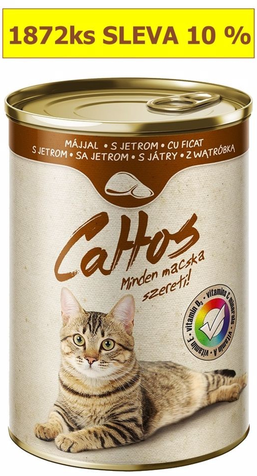 Cattos Cat pečeň 415 g