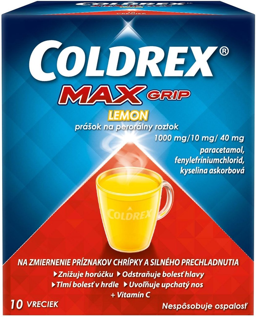 Coldrex Maxgrip Lemon plo.por. 10